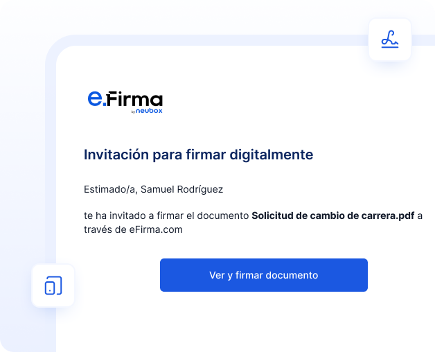 Facilita la firma para alumnos, familias y docentes